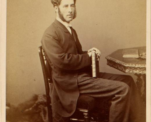 1860 picture of W B Portman, Rector